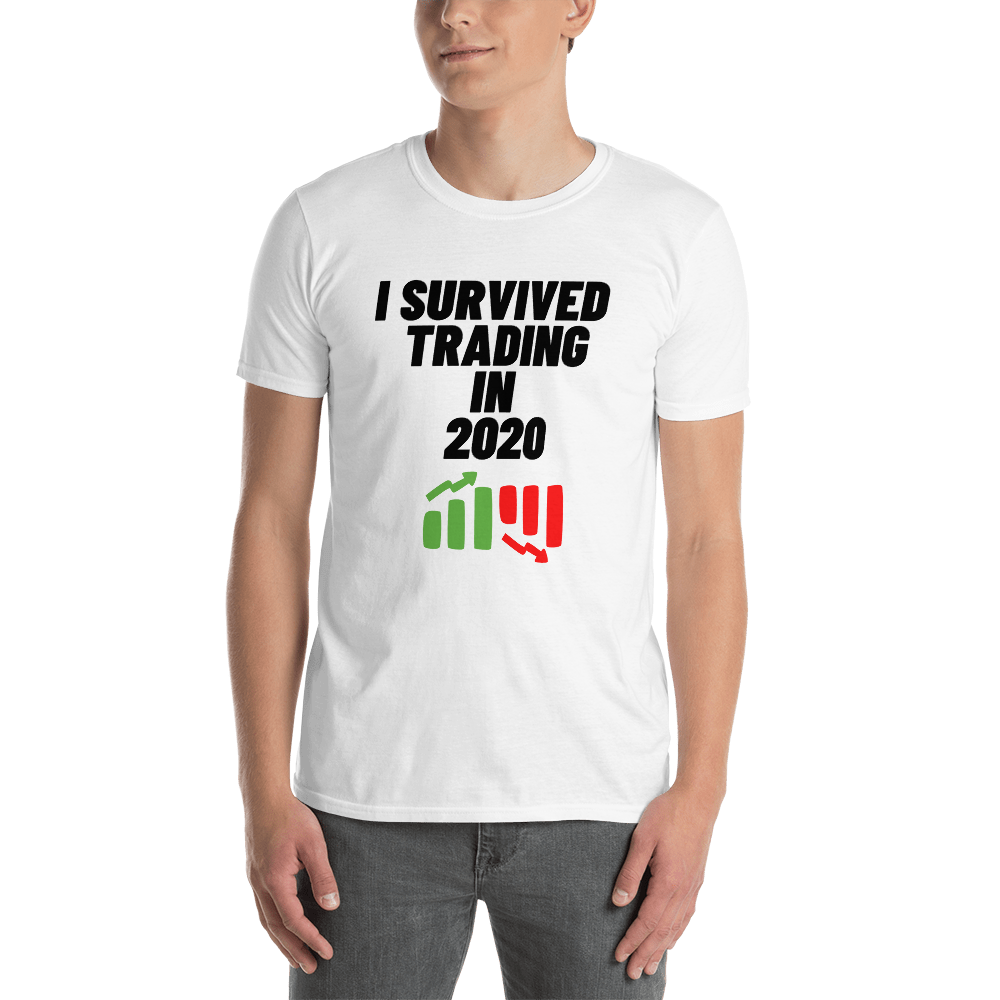 I SURVIVED TRADING IN 2020 Short-Sleeve Unisex T-Shirt